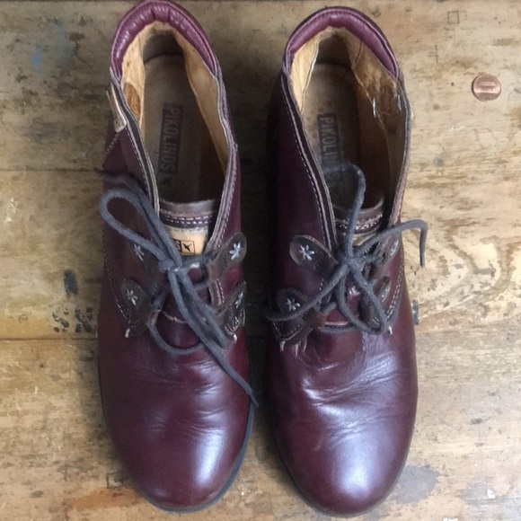 Pikolinos Leather Ankle Boots EU 39, US 8.5-9 - Picture 4 of 11